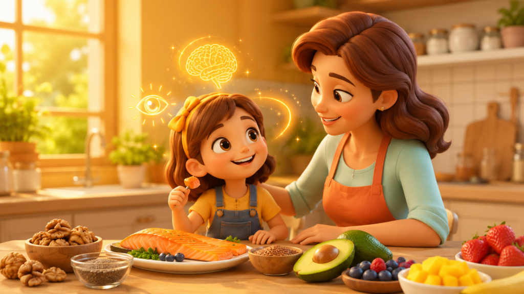 Omega 3 for Kids: Why DHA and EPA Matter for Growing Minds and Eyes